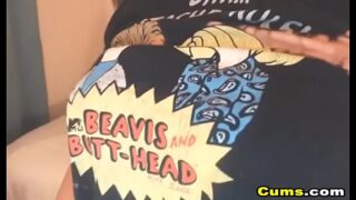 Blonde Teen Chick Oiled herself and Drill her Holes