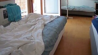 Voyeurcam-julmodels-whitebed-5 nude before cam – live sex chat