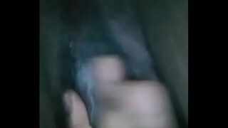 Ebony with meaty clit