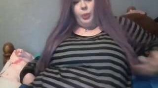 Seductive-nympho nude before webcamcam – live sex chat