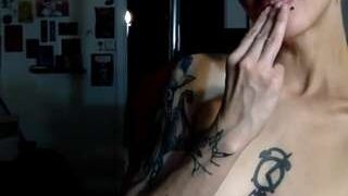 TheTattooedGoddess nude before webcamcam – live sex chat